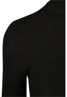 URBAN CLASSICS Cardigan Urban Classics Damen Ladies Cropped Rib Knit Zip Cardigan (1-tlg)