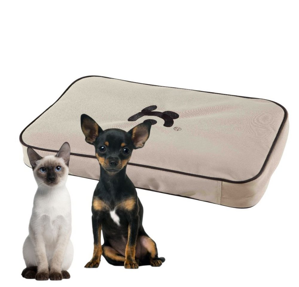 Thumbnail - MAELSON Tierbett Lounge Mat für Soft Kennel / Hundekissen- Größe: Beige
