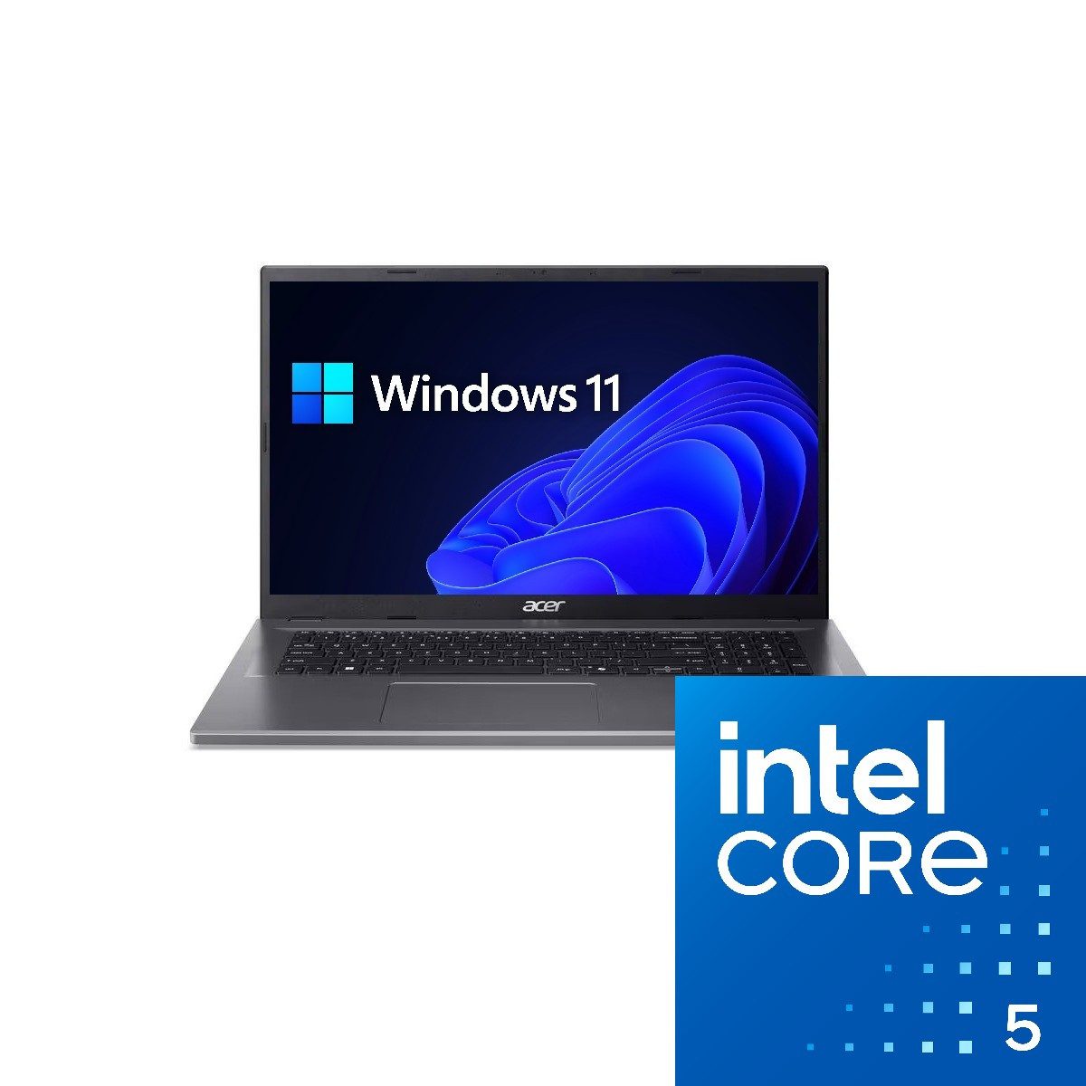 Acer Aspire A17 Notebook (43,9 cm/17.3 Zoll, Intel Core i5 120U, Intel Graphics, 16 GB, 1000 GB SSD)