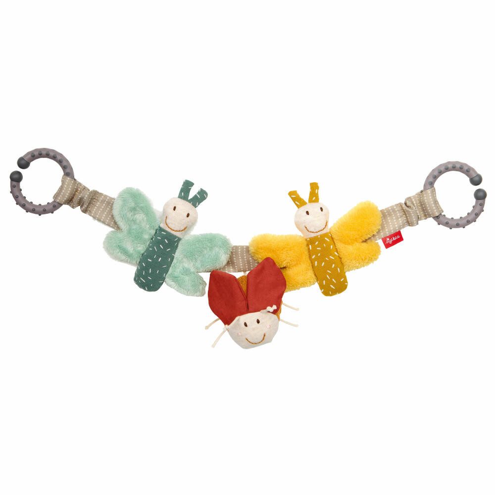 Sigikid Kinderwagenkette PlayQ Schmetterling Yellow