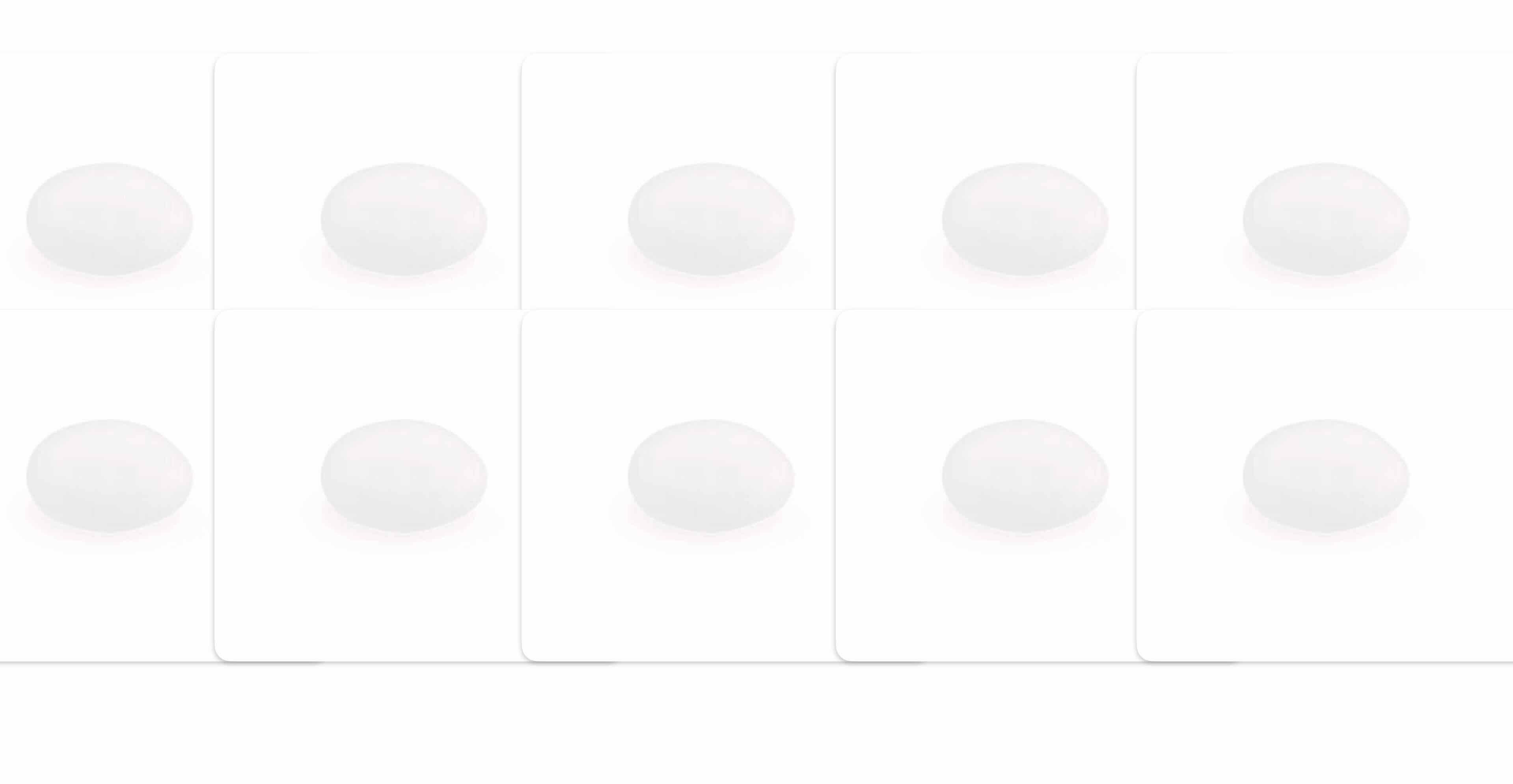 WESCO Brotkasten WESCO® Gummistopper transparent Set mit 10 Stück