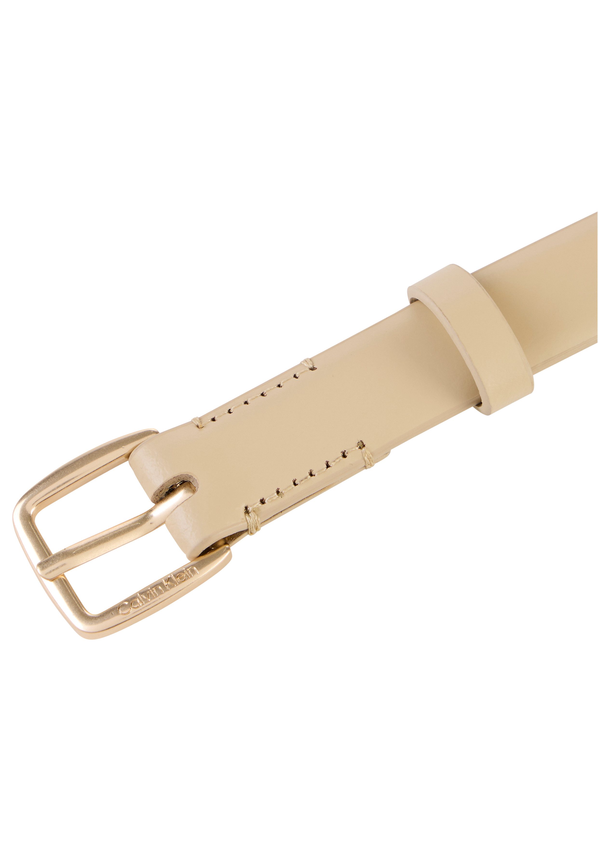 Calvin Klein Ledergürtel ESSENTIAL BUCKLE 20MM Regular fit und größenverstellbar
