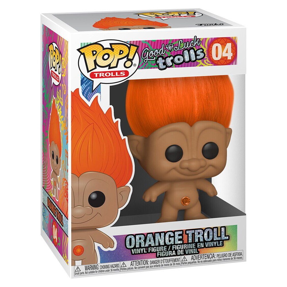 Funko Actionfigur POP! Orange Troll Trolls 