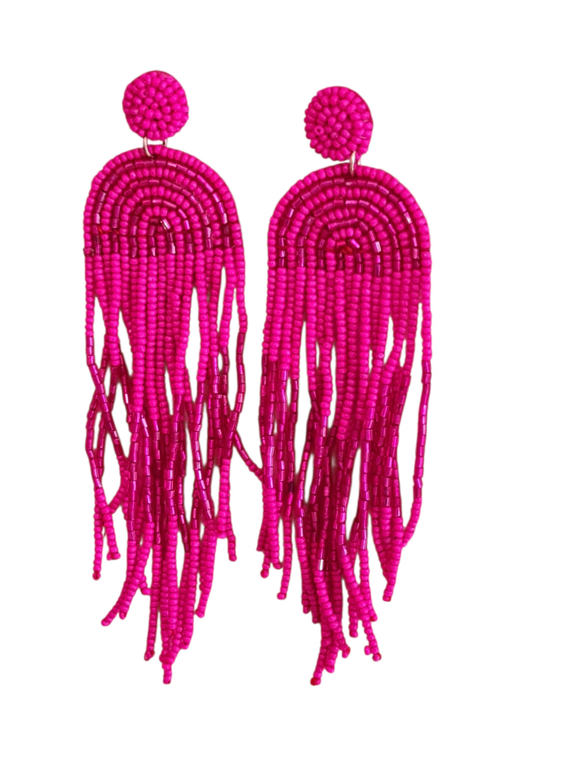 PfauGermany Paar Ohrhänger Cyanea Hanging Beads