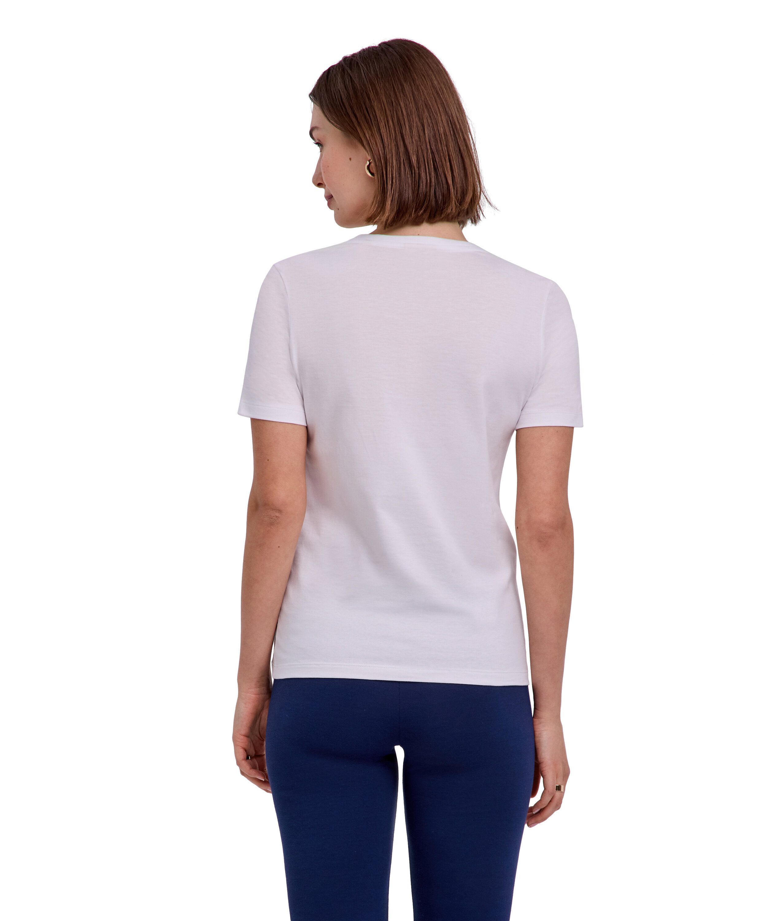 FALKE T-Shirt FALKE Essential Cotton Damen (1-tlg., 1) aus reiner Baumwolle – Bild 2 von 5