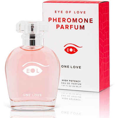 Eye Of Love Eau de Parfum One Love 50ml, Pheromon-Parfüm (F/M) - für Frauen, um Männer anzuziehen