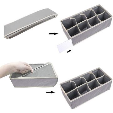 Lubgitsr Aufbewahrungsbox Schubladen Ordnungssystem, Aufbewahrungsboxen für Unterwäsche, 4er Set (4 St)
