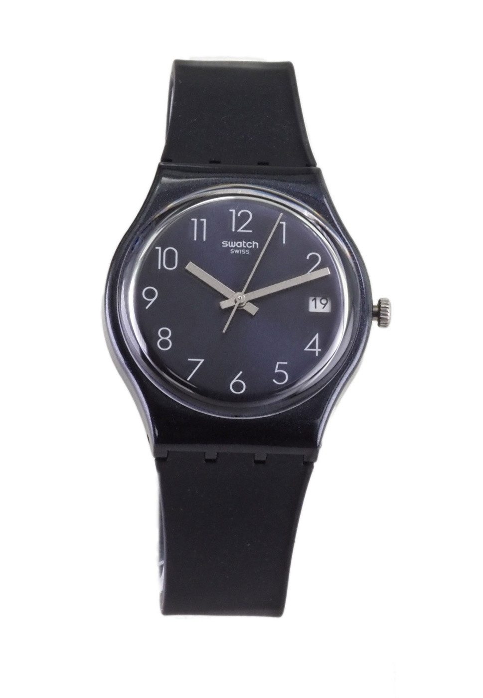 Swatch Quarzuhr Swatch Unisex Quarz Uhr GN414 NAITBAYA X10, (Silber)