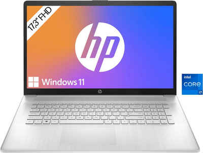 HP 17-cn2254ng Notebook (43,9 cm/17,3 Zoll, Intel Core i7 1255U, Iris® Xᵉ Graphics, 1000 GB SSD)