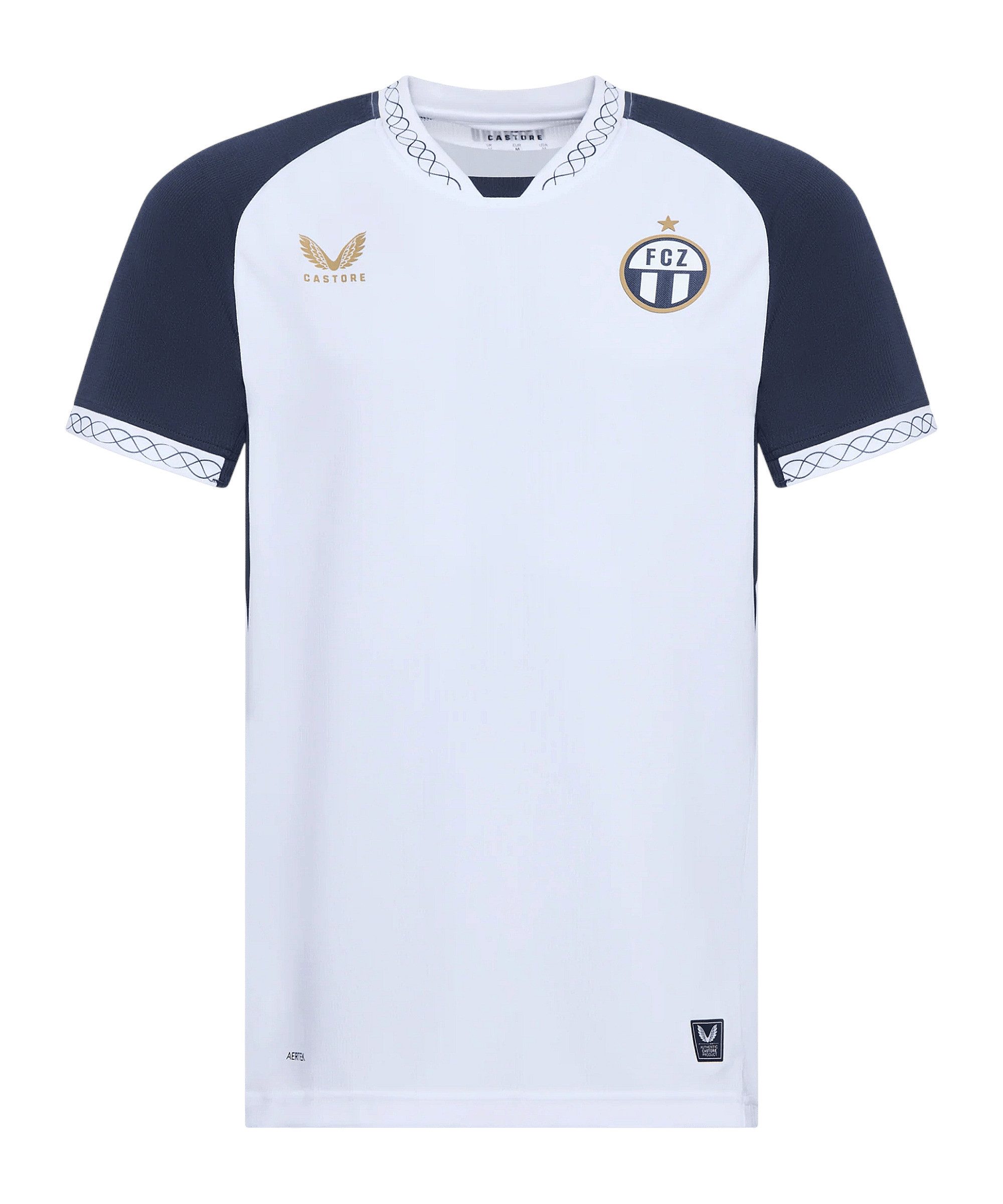 Castore Fußballtrikot Castore FC Zürich Trikot Heim 2025/2026 Weiß Teamsport