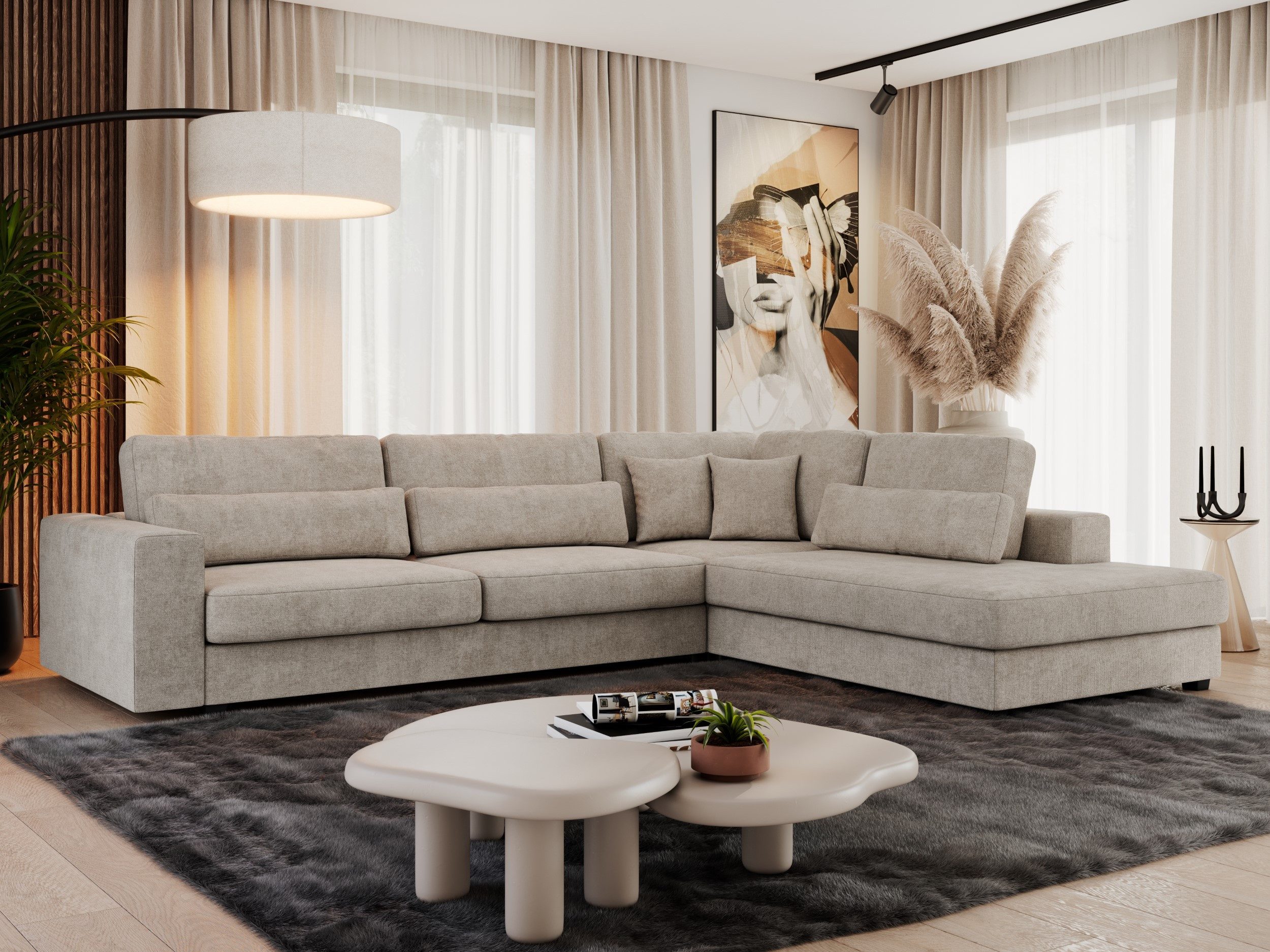 MKS MÖBEL Ecksofa SAVONA, Set, Ecksofa günstig online kaufen
