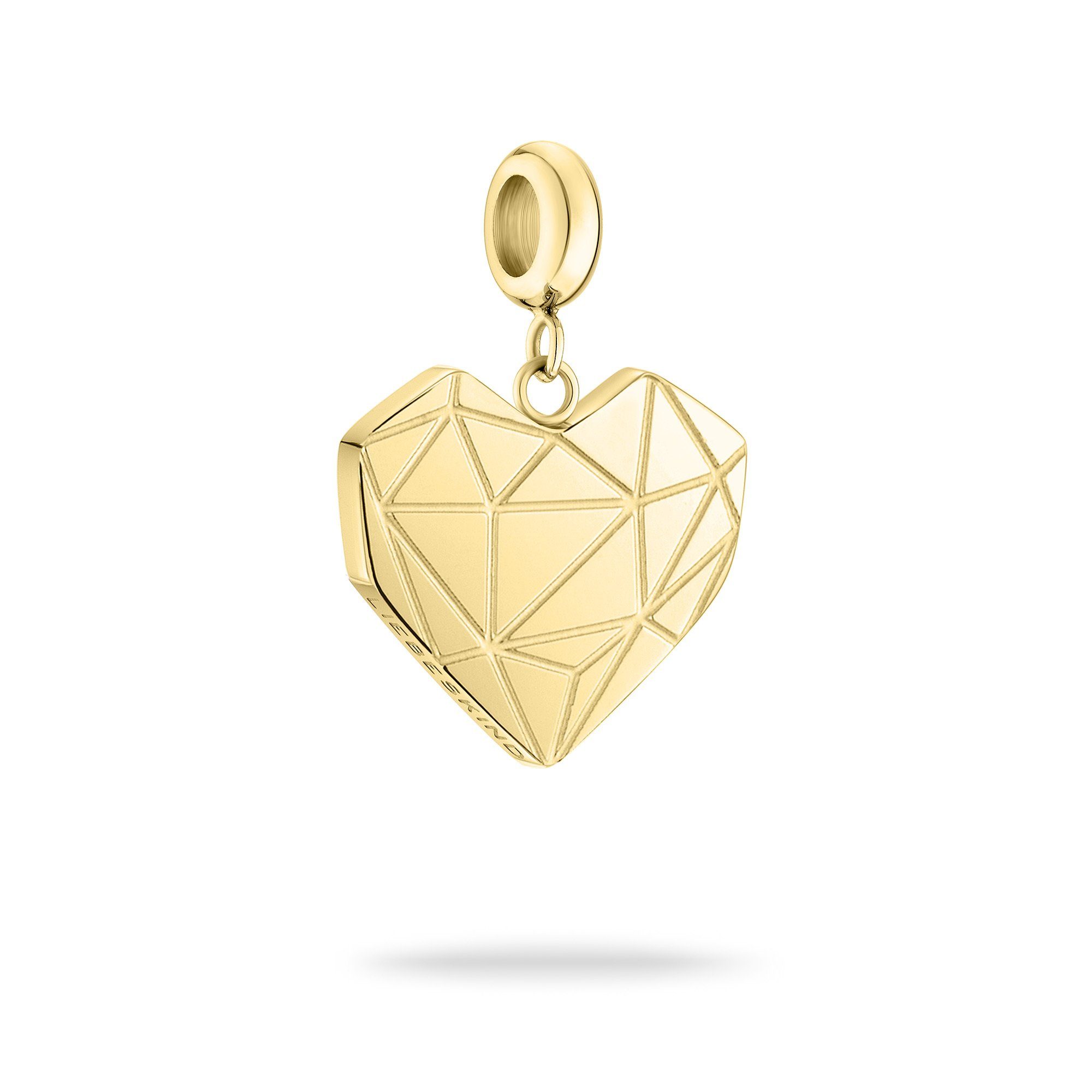 Liebeskind Berlin Kettenanhänger Heart Edelstahl günstig online kaufen