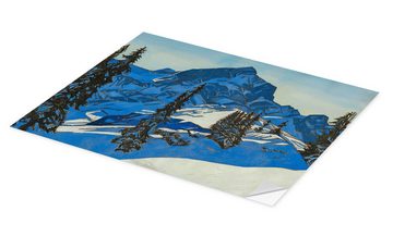 Posterlounge Wandfolie Carl Reiser, Alpspitze, Malerei