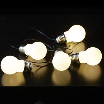 STAR TRADING LED Deckenleuchte LED-Lichterkette Glow in Weiß Batteriebetrieben, keine Angabe, Leuchtmittel enthalten: Ja, fest verbaut, LED, warmweiss, Deckenlampe, Deckenbeleuchtung, Deckenlicht