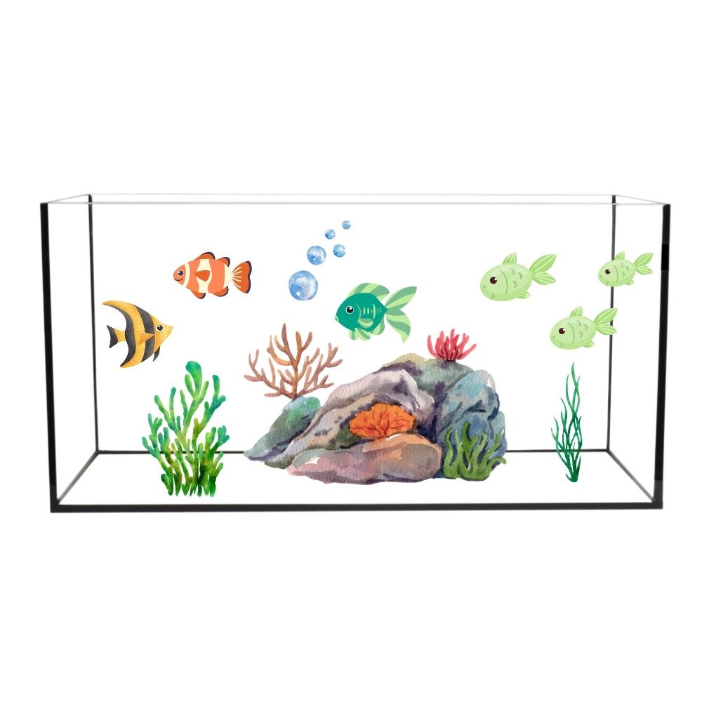 GarPet Aquarium Aquarium Becken rechteckig standard Größen Glas Aquariumbecken