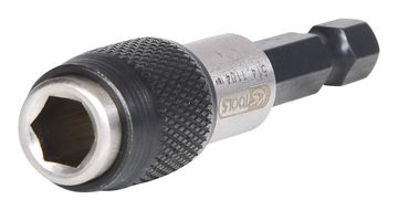 KS Tools Ratschenringschlüssel, 1/4" Magnetischer Schnellwechsel-Bithalter, 50 mm