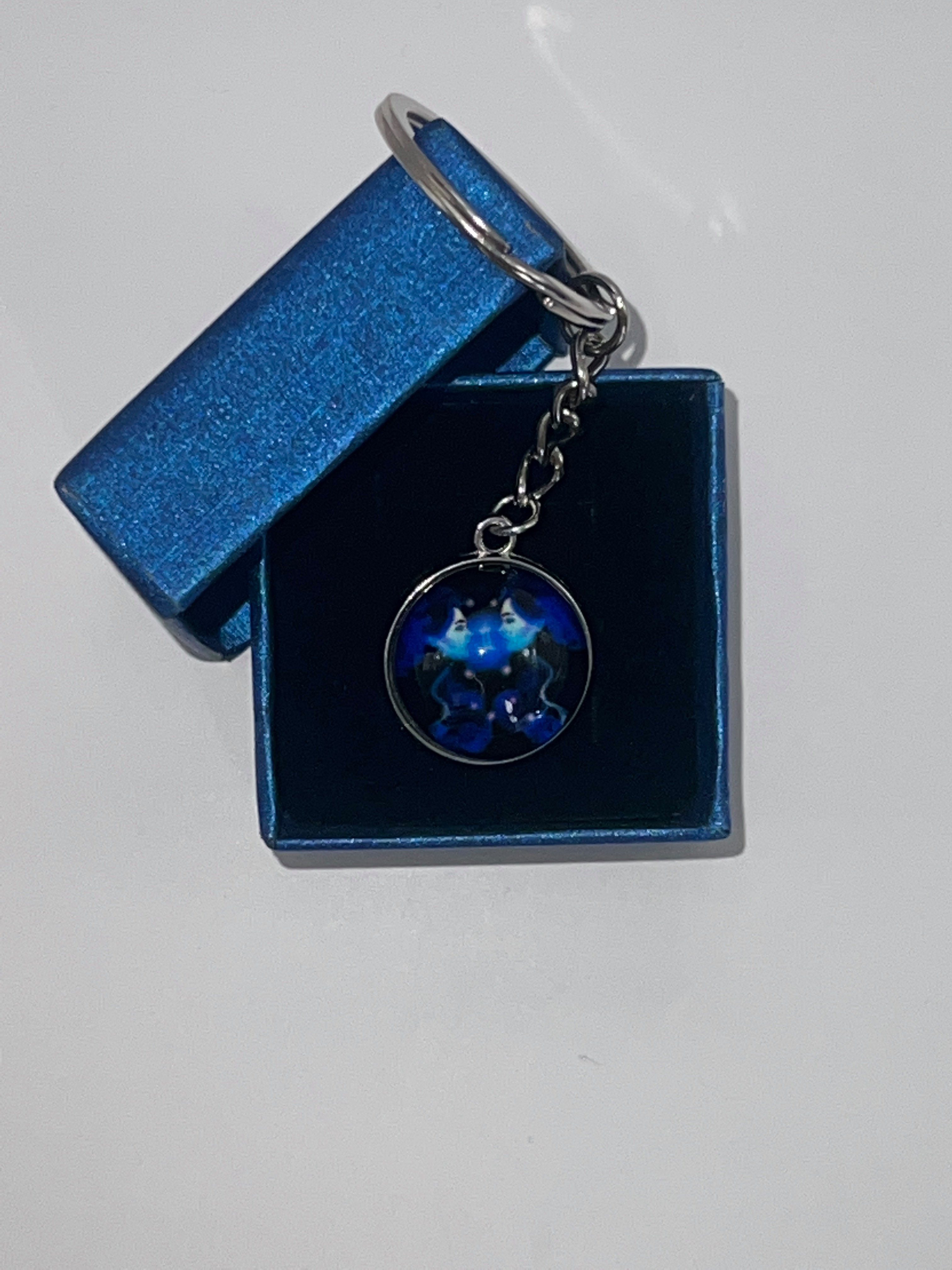 Stelby Schlüsselanhänger mit Gravur Sternzeichen Schlüsselanhänger 3D mit G günstig online kaufen