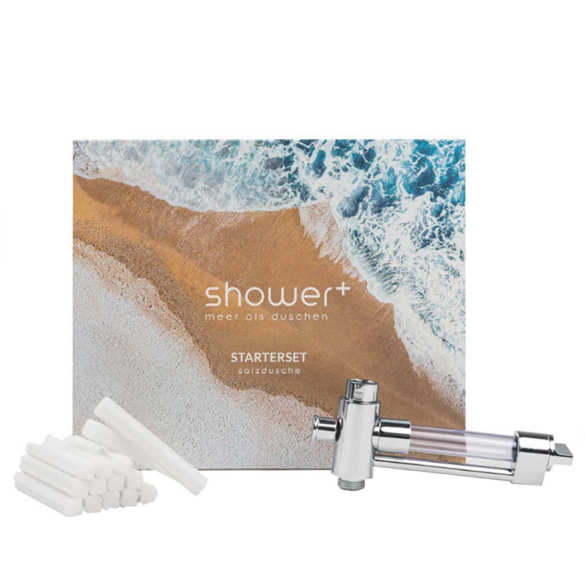 Shower+ Badesalz shower+ Starterset Salzdusche