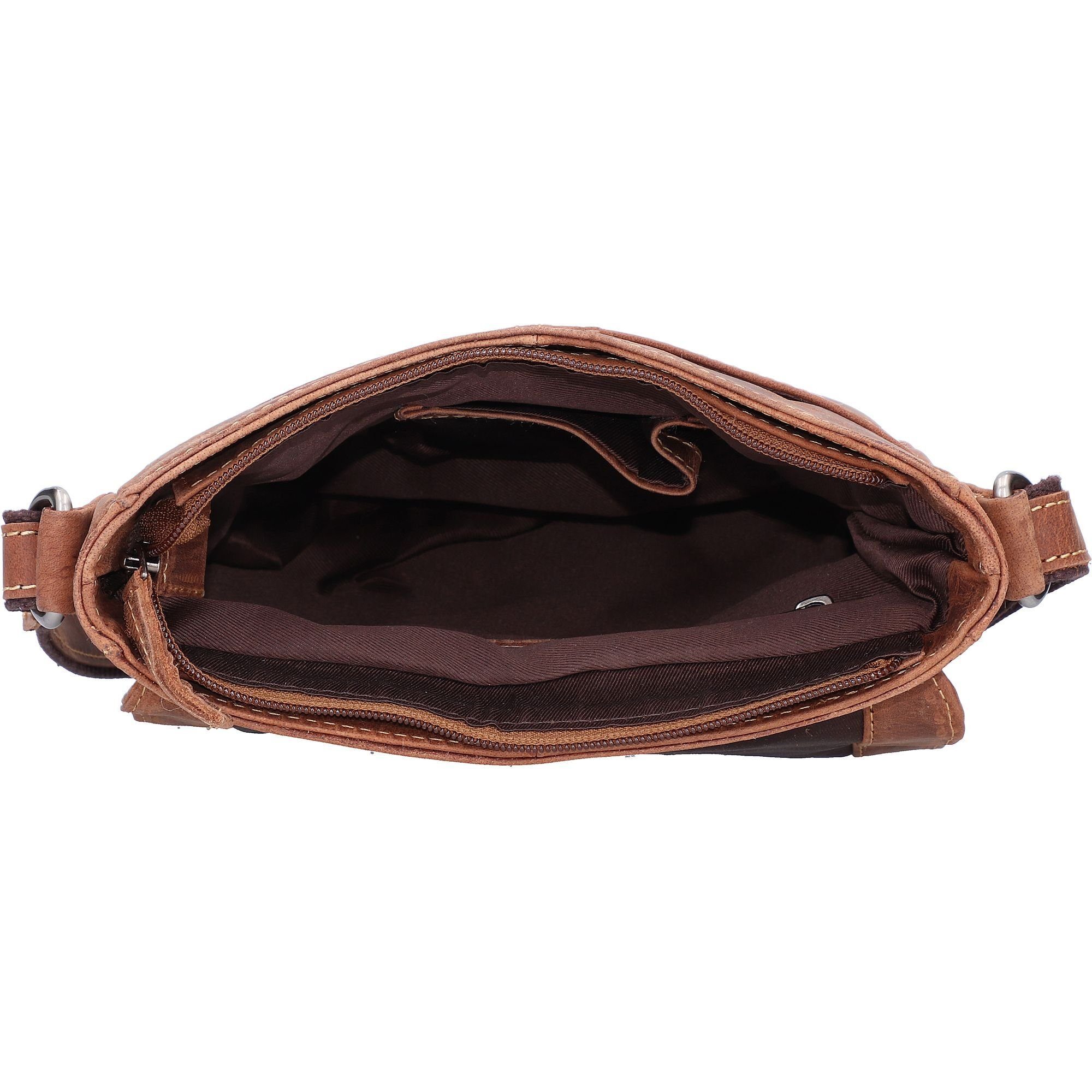 Greenburry Umhängetasche Vintage, Leder