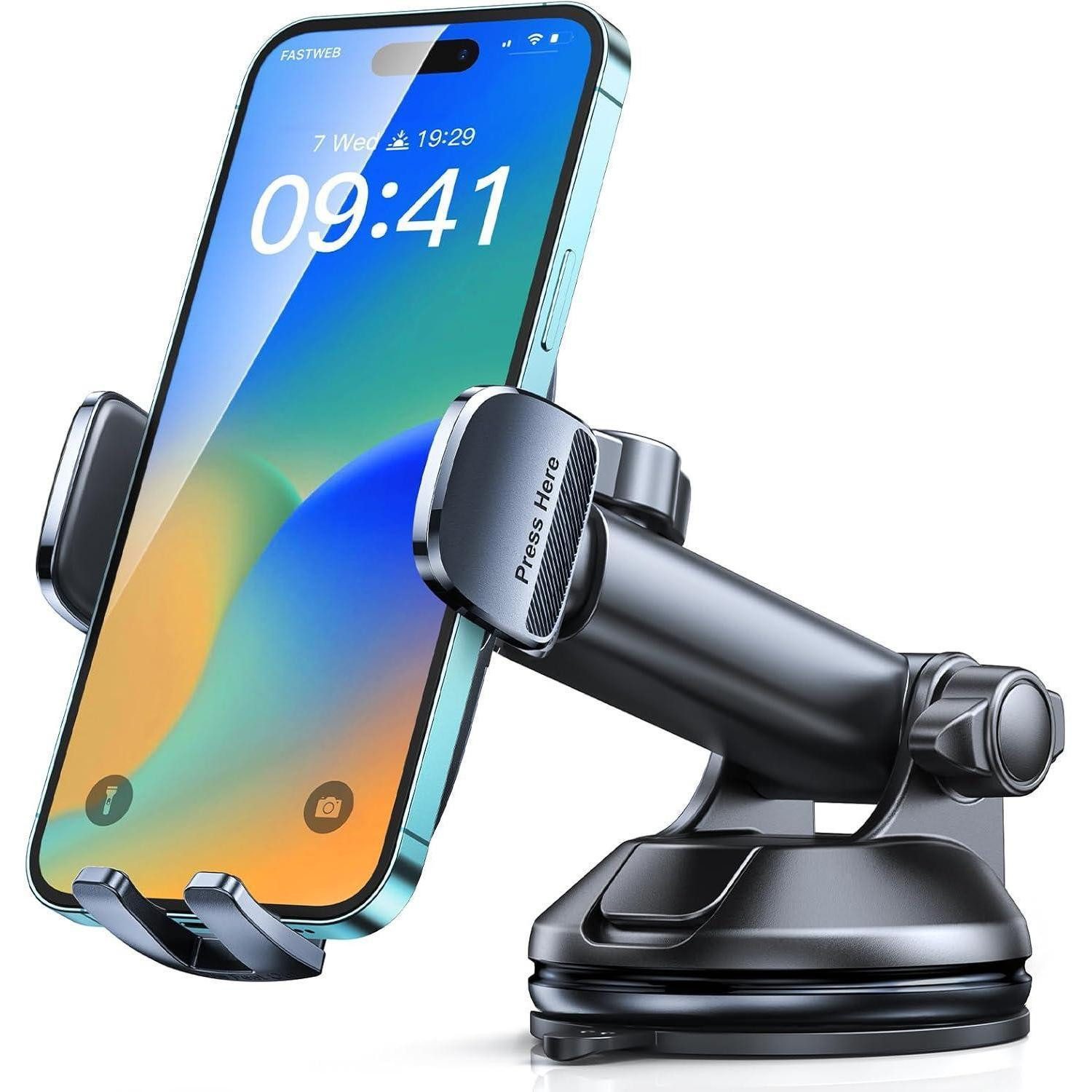 CIRYCASE Handy-Halterung Handyhalterung Auto mit 360° Drehung für 4-7 Zoll Handys