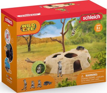 Schleich® Spielwelt WILD LIFE, Erdmännchen-Hügel (42595), Made in Europe