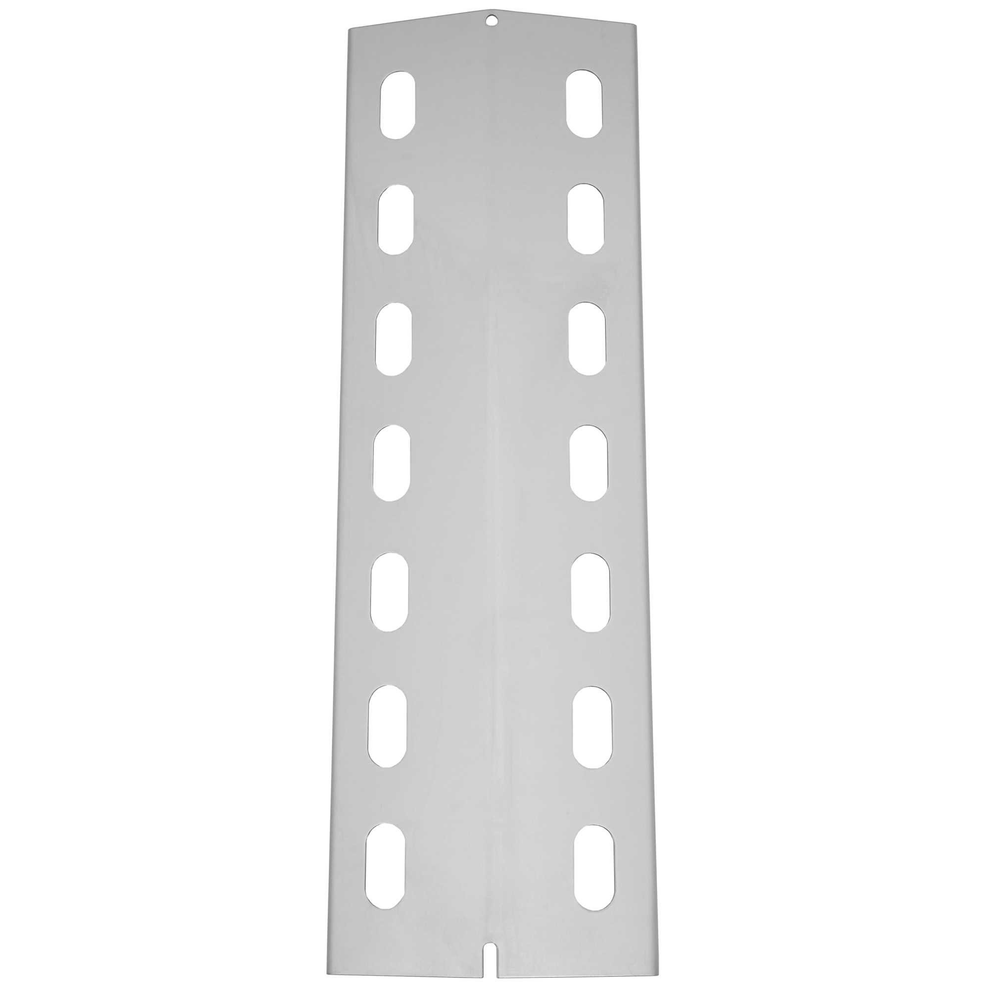 BBQ-Toro Grillrost Edelstahl Flammenverteiler für Gasgrill, 37,5 x 12 cm, Flammenblech