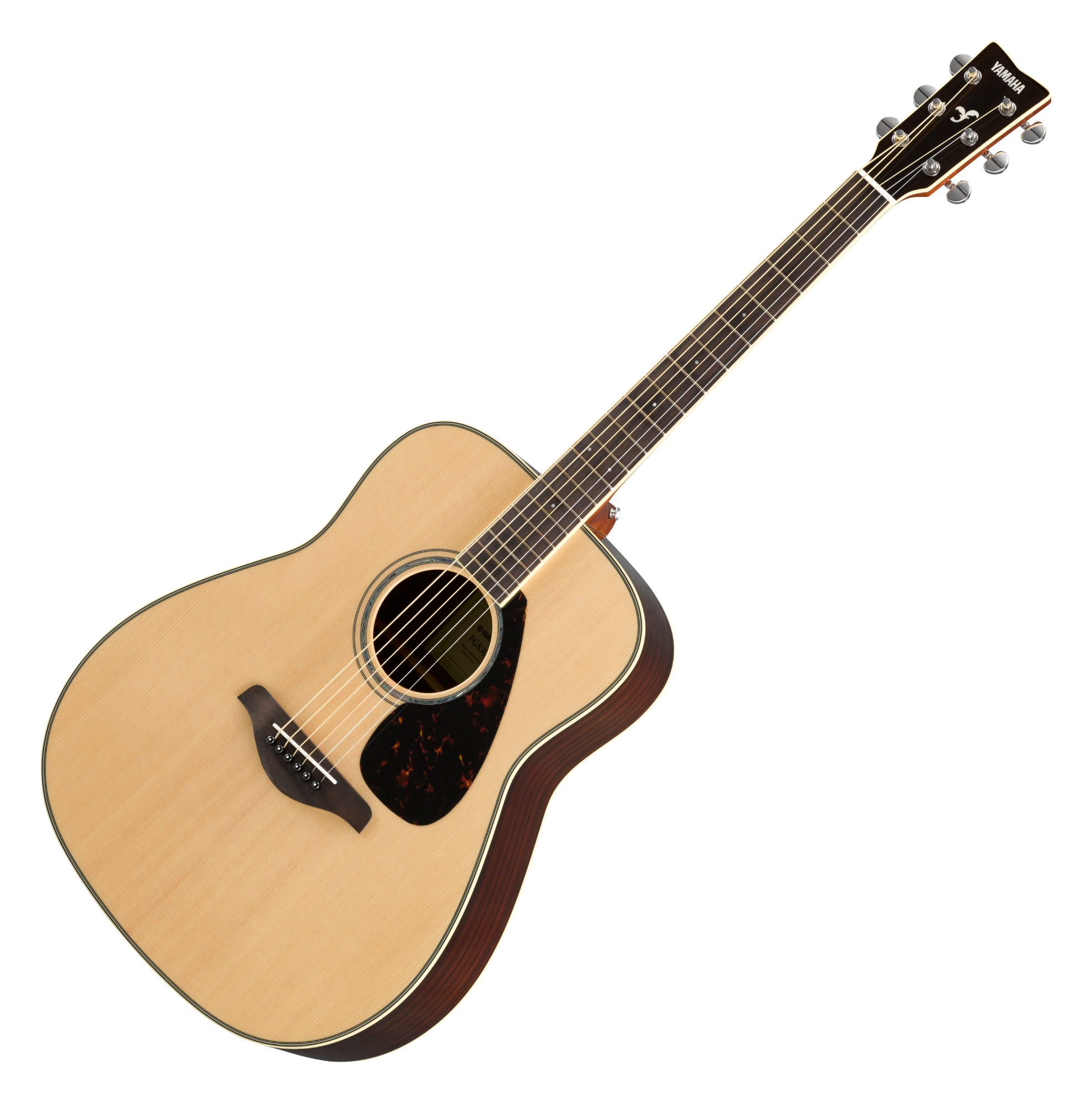 Yamaha Westerngitarre Yamaha FG830 Natural, Dreadnought, Westerngitarre mit massiver Decke