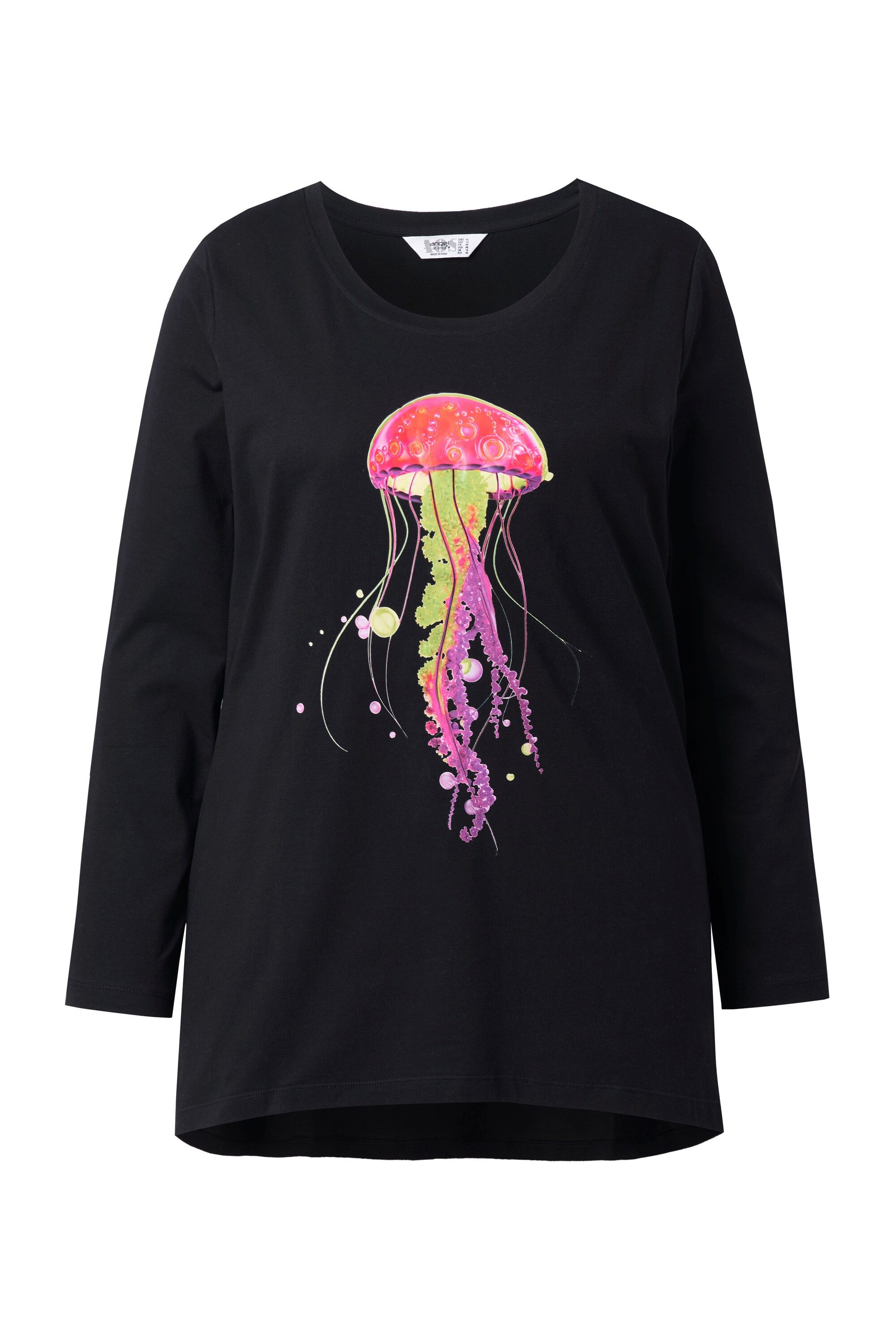 Angel of Style T-Shirt T-Shirt A-Linie Qualle Langarm günstig online kaufen