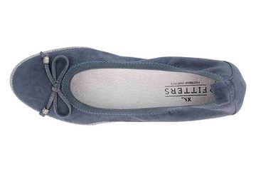 Fitters Footwear 2.132301 Navy MF Ballerina