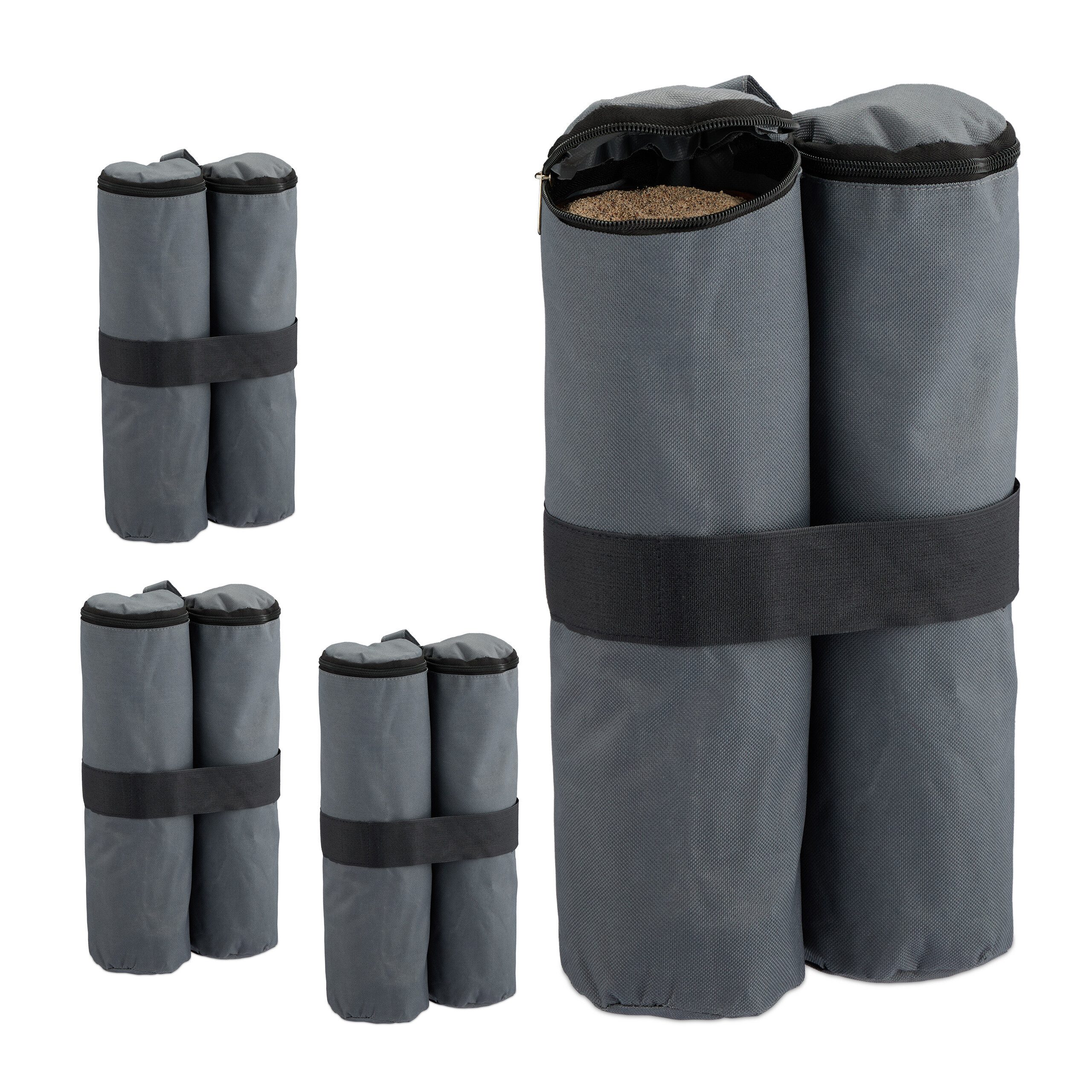 relaxdays Pavillon-Sandsäcke 4er Set, Pavillons, (4er günstig online kaufen