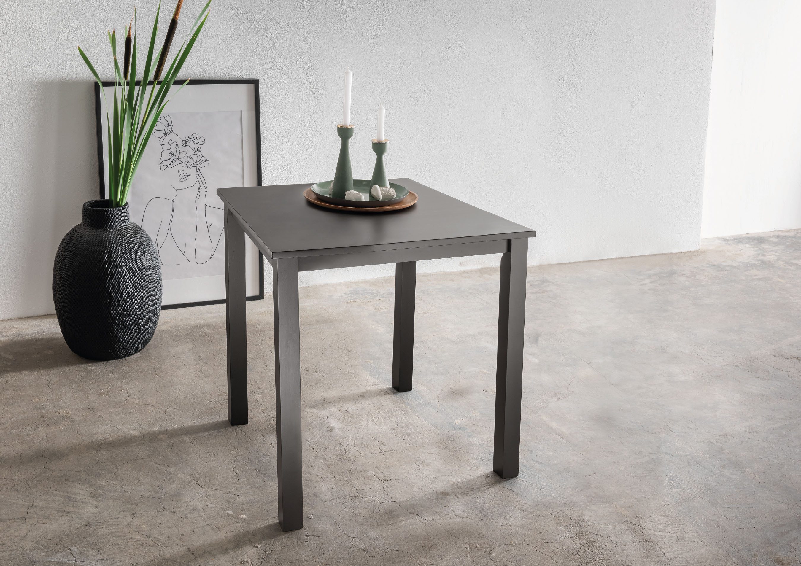 Woodroom Esstisch Kota (Hevea Massivholz, lackiert), Esszimmer Tisch massiv günstig online kaufen