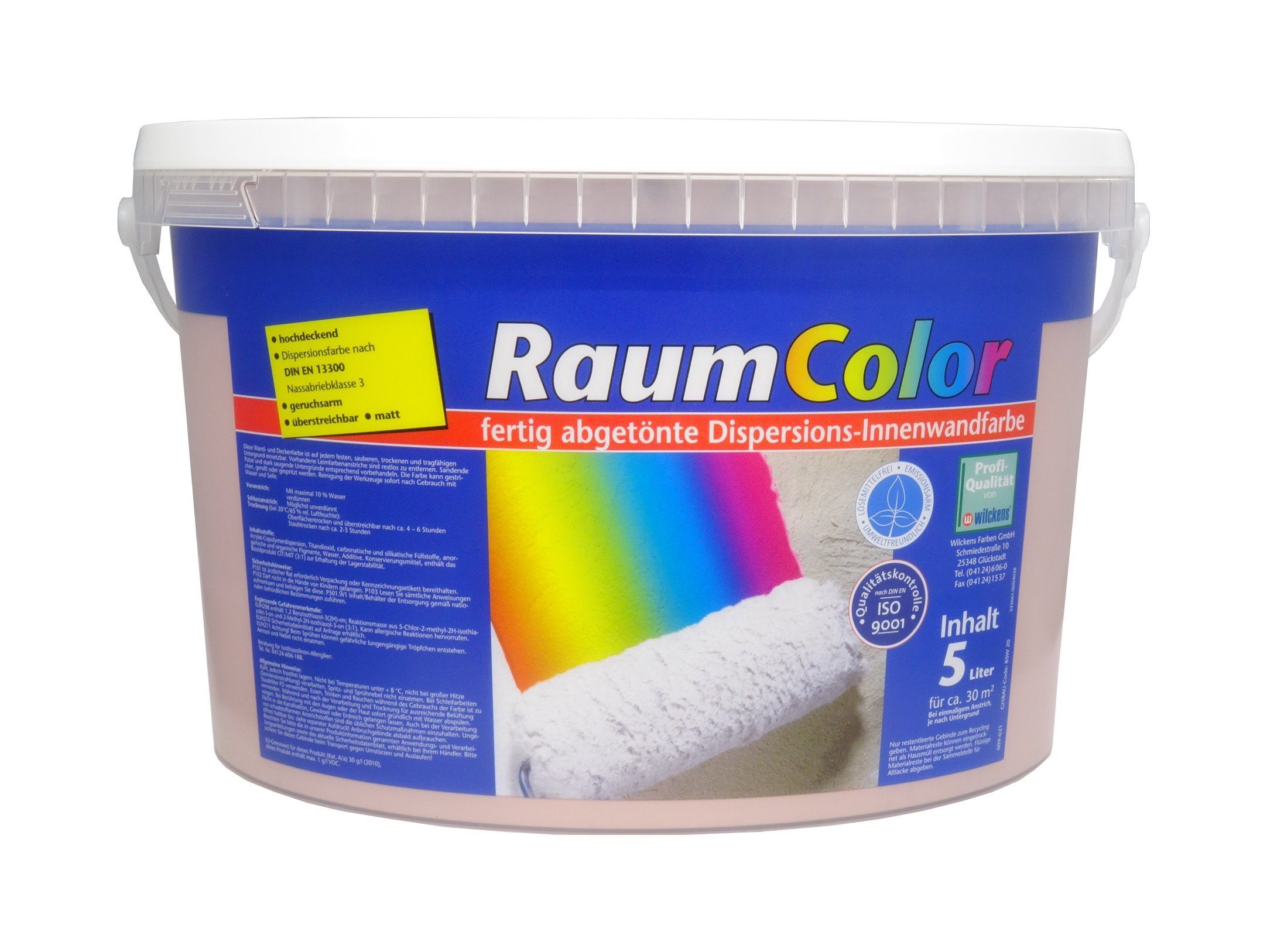 L 5 Farben Mauve Wilckens Wandfarbe, Raumcolor