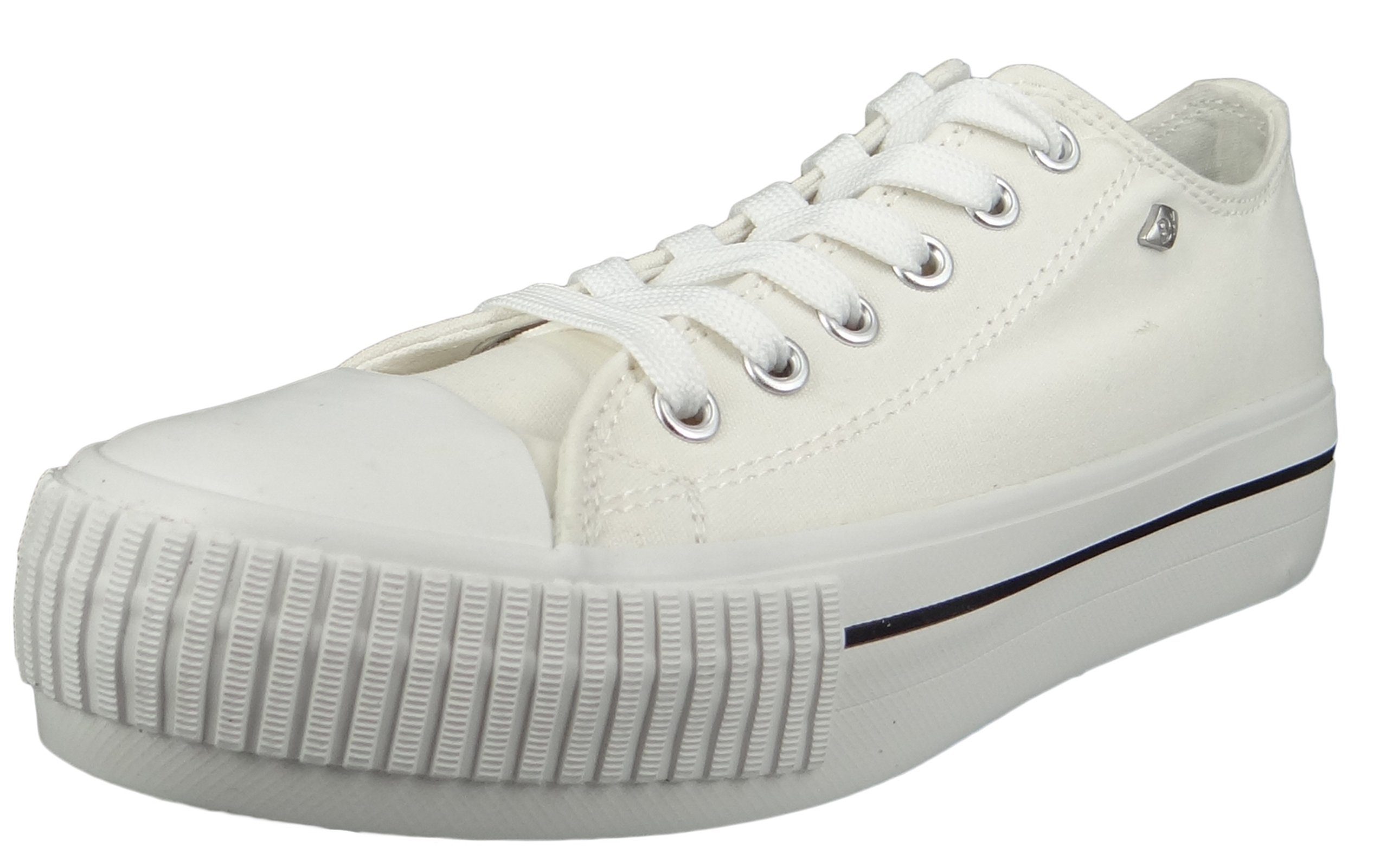 B43-3726-01 Master Platform White Sneaker
