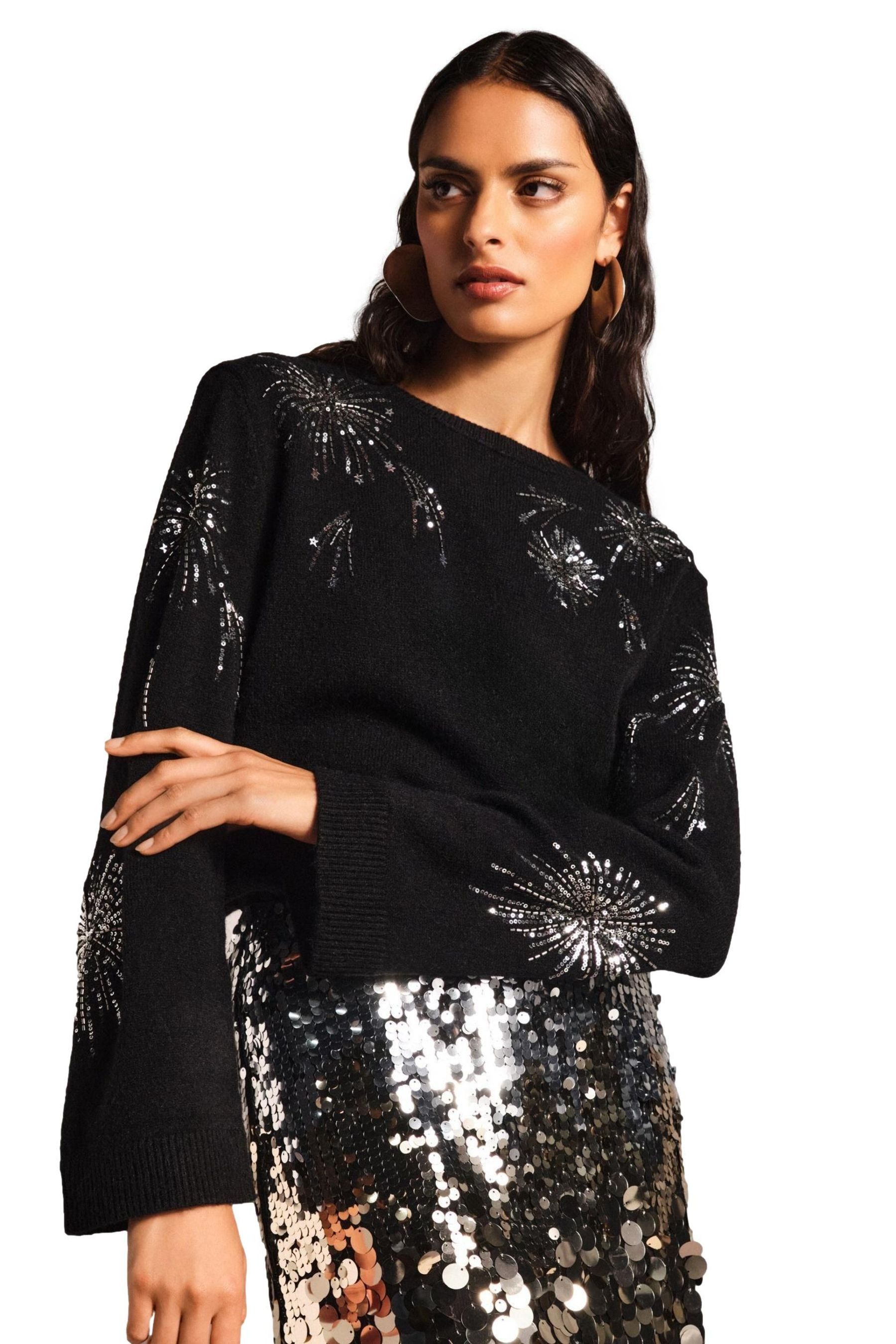 Love & Roses Вязаные свитера Love & Roses Вязаные свитера mit Verzierung, Petite (1-tlg)