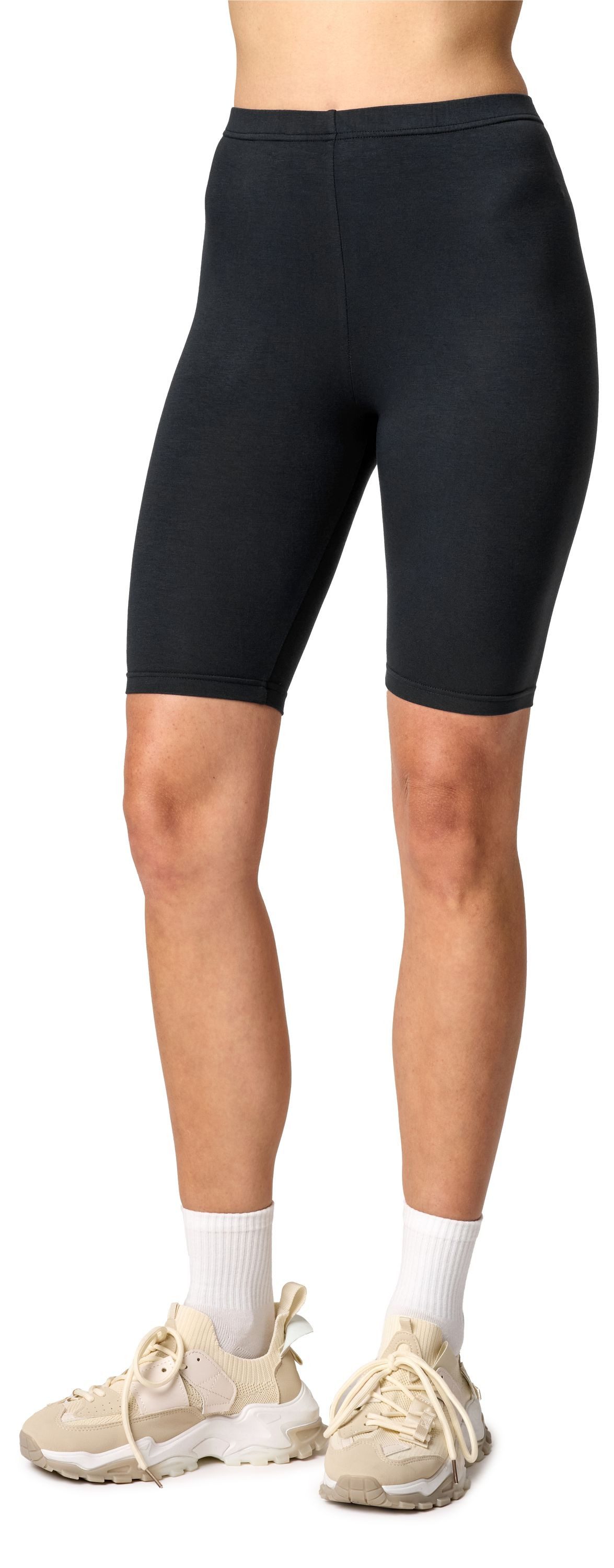 Leggings Damen Kurze Hose aus Viskose MS10-145