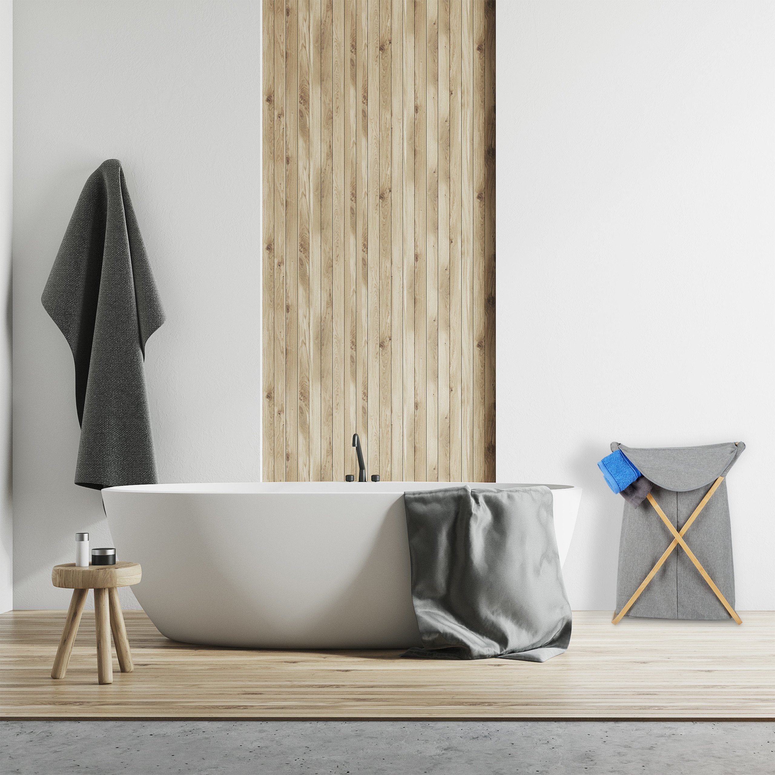 relaxdays Wäschekorb 58 Liter klappbar günstig online kaufen