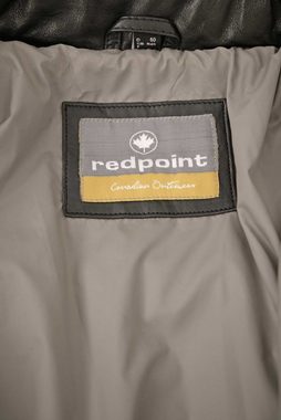 Redpoint Lederjacke Steph Echtleder Herren Lederjacke Steppjacke Lammnappa schwarz