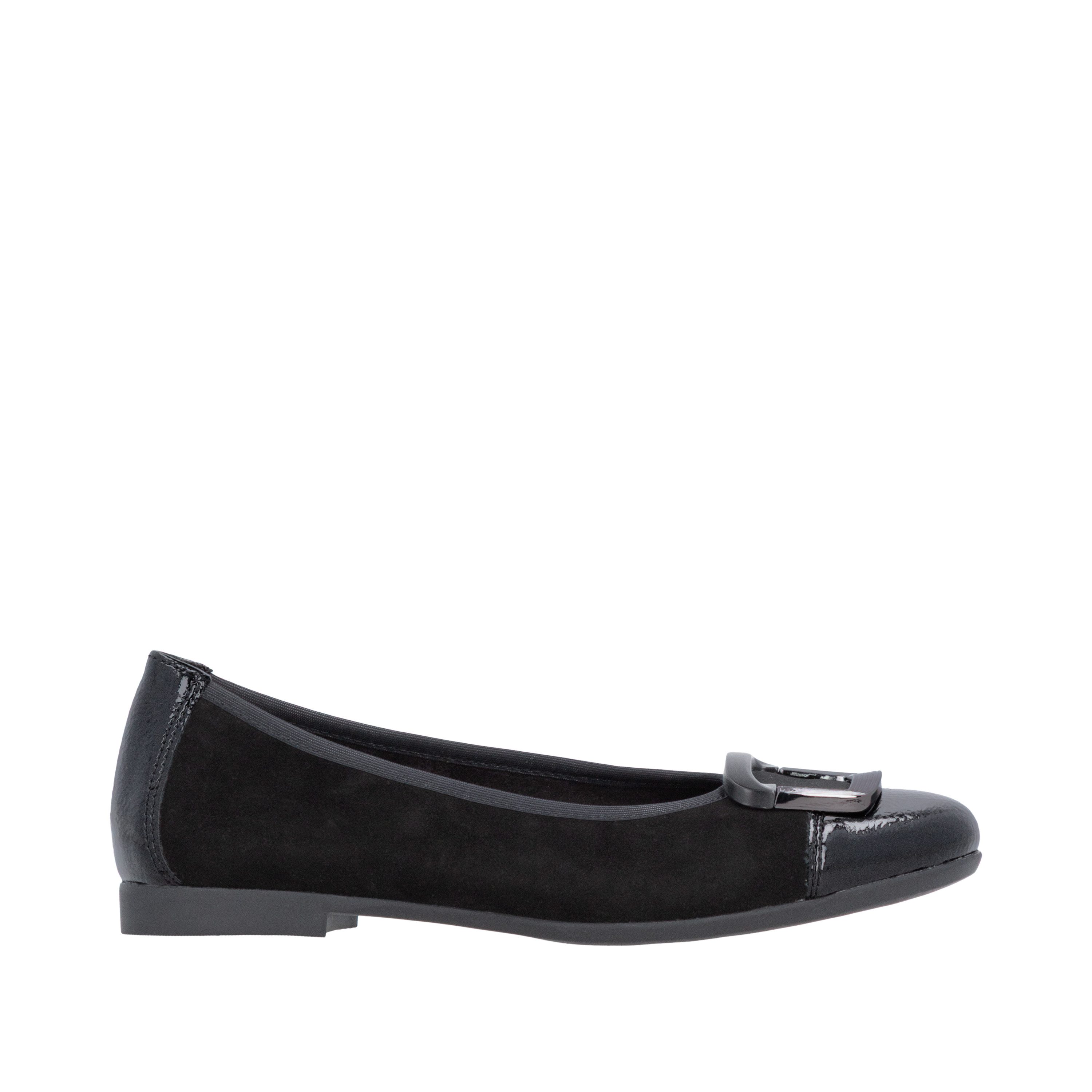 Remonte Ballerina Ballerina, Businessschuh, Festtagsschuh mit Lackspitze