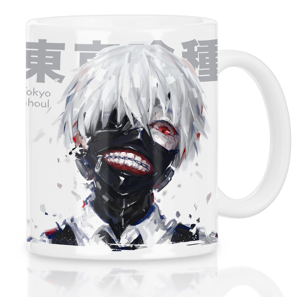 Tasse Ghoul anime Keramik, style3 Kaffeebecher tokio cosplay ghoul manga japanisch tokyo merchandise Tasse, ken Kaneki
