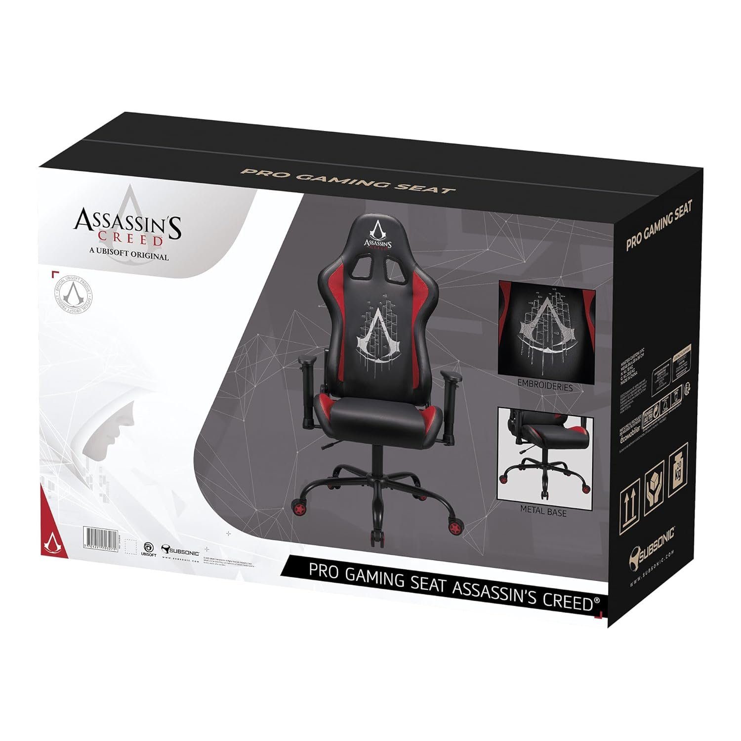 Creed Gaming-Stuhl Ergonomischer Gaming Assassin's - Subsonic Stuhl - Chair