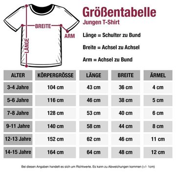Shirtracer T-Shirt Level complete - next level Gymnasium weiß Einschulung Junge Schulanfang Geschenke