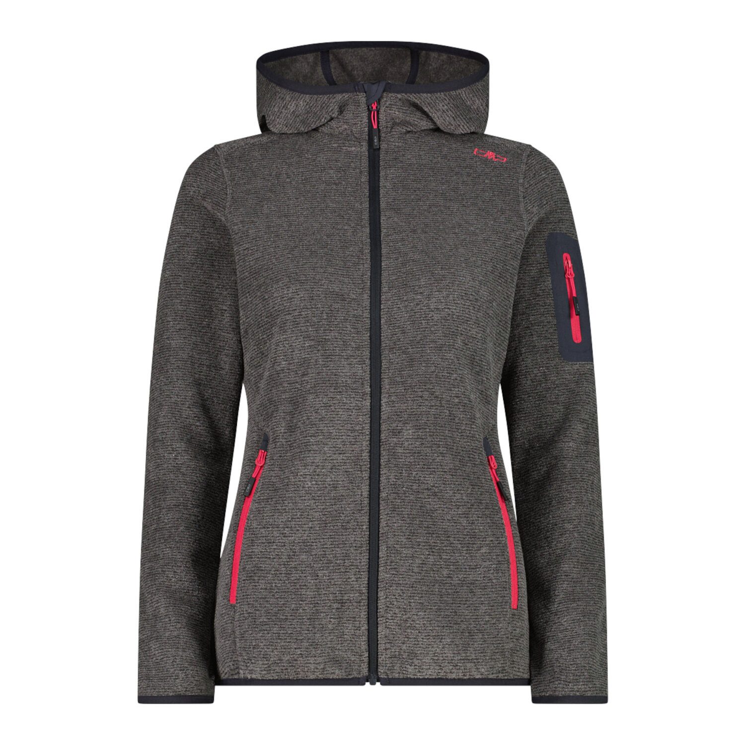 CMP Fleecejacke CMP Damen Fleecejacke Woman Jacket Fix Hood 3H19826A günstig online kaufen