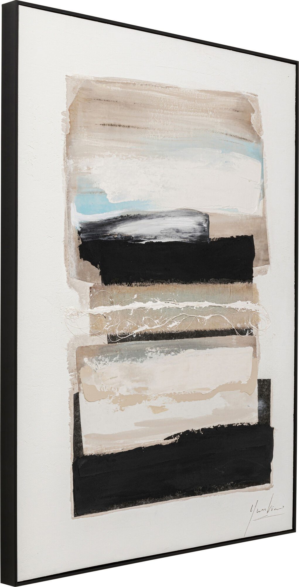 Kare Design Leinwandbild Lontano, Abstrakt, 90x120 cm
