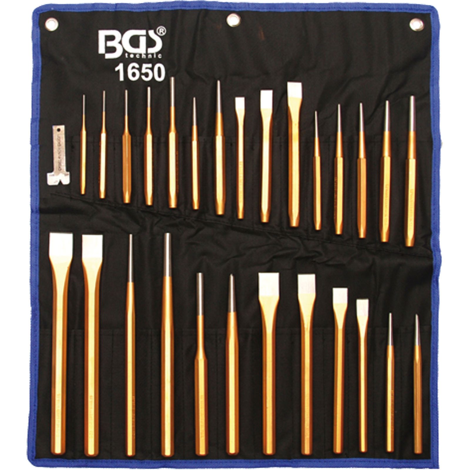BGS Meißel-Set BGS Meißel- und Durchschläger-Satz 28tlg. - 1650