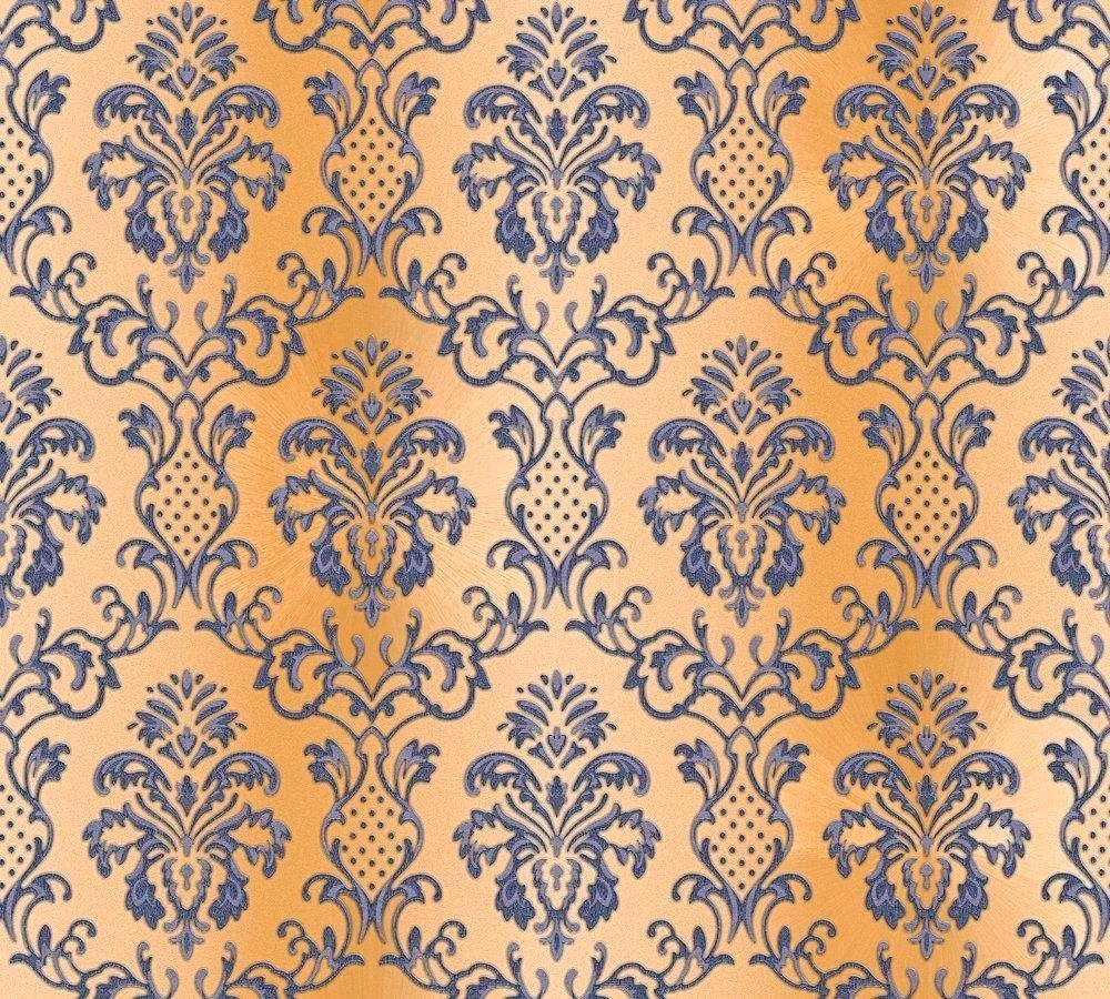 living walls Vliestapete Hermitage, leicht strukturiert, Barock, gemustert, ornamental, Tapete Barock Обои Wohnzimmer Schlafzimmer Küche modern Design Büro