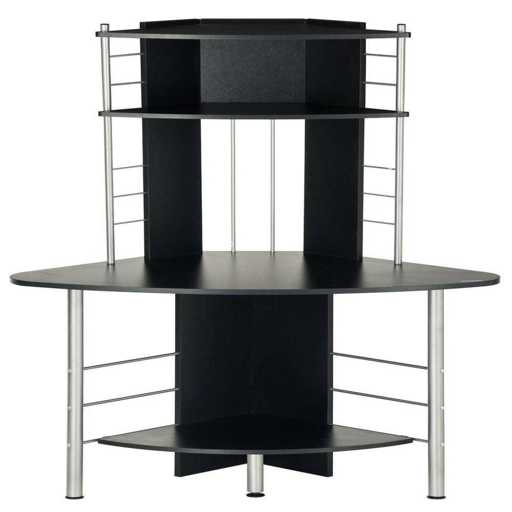 SixBros. Eckschreibtisch Computerschreibtisch Schwarz - B-1010/60 günstig online kaufen