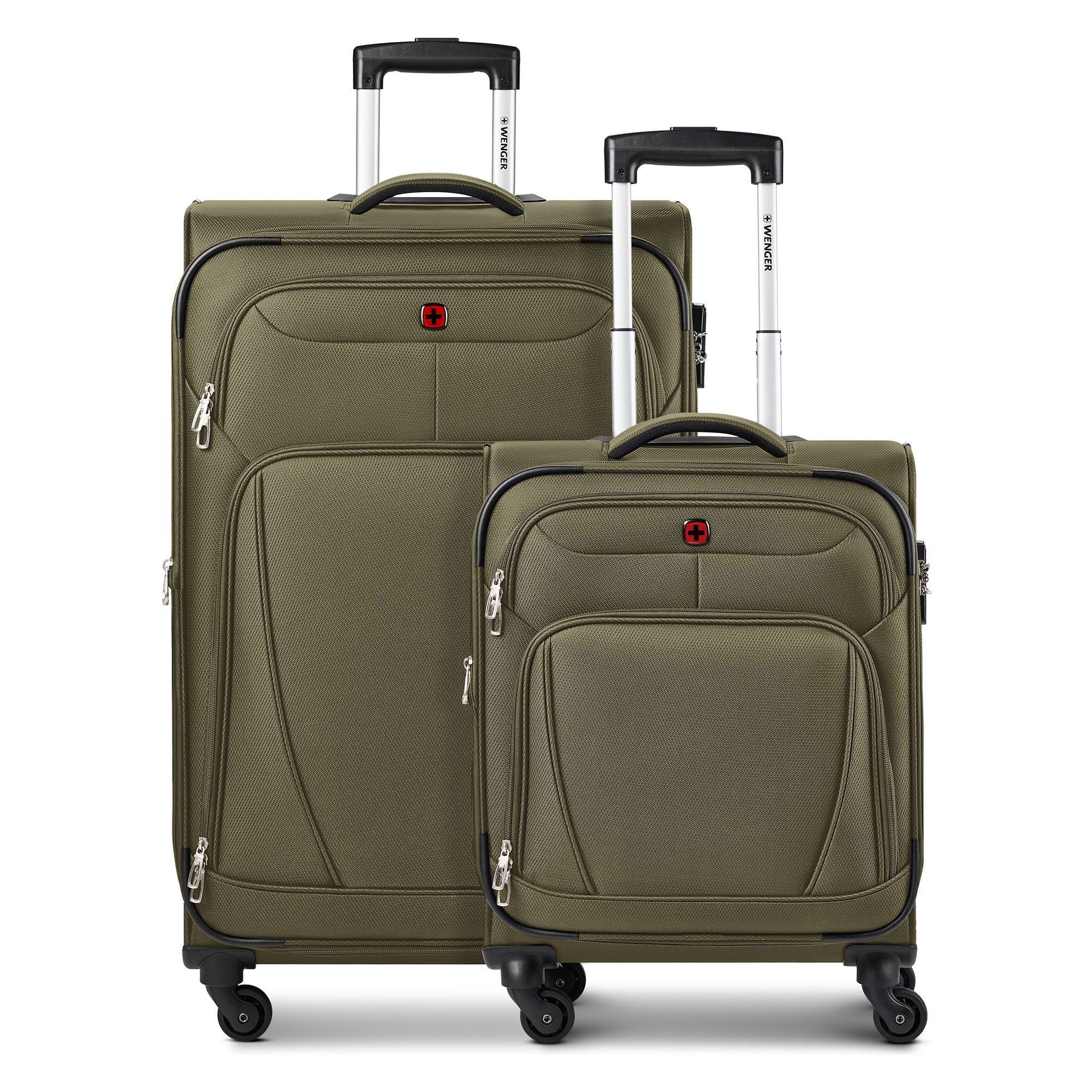 Wenger Trolleyset Beaumont, 4 Rollen, (2-teilig, 2 tlg), Polyester