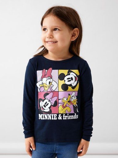 Name It Sweatshirt NMFJUJUN MINNIE LS TOP NOOS WDI mit Disneys Minnie Druck