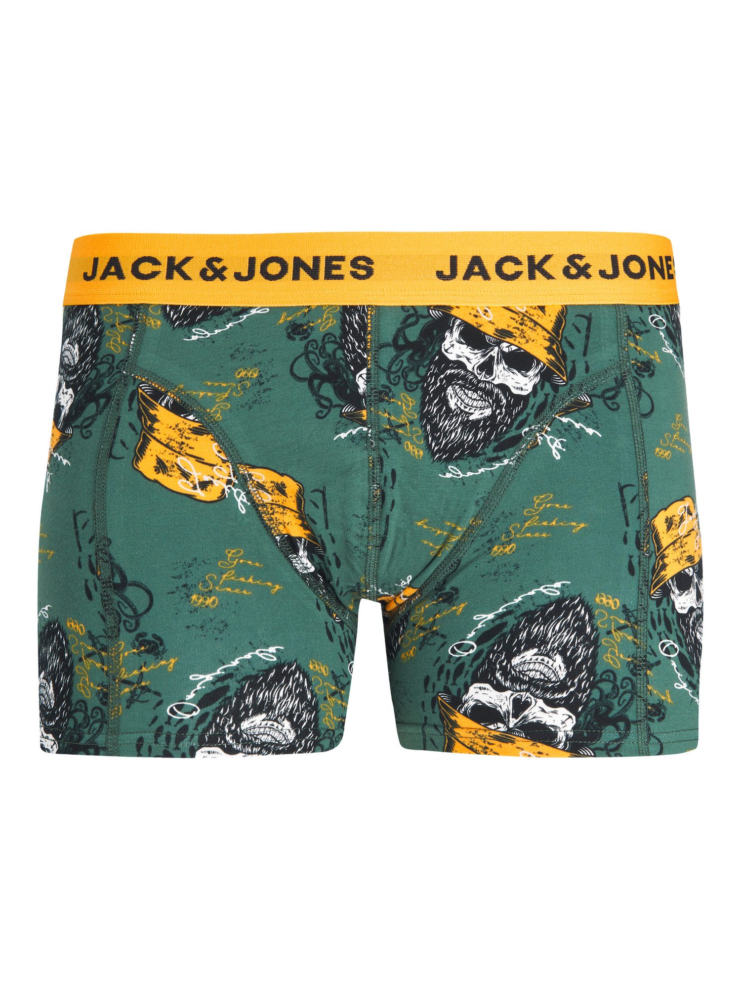 Jack & Jones Boxershorts Jacvel (5-St., 5er Pack) gute Passform durch elastische Baumwollqualität