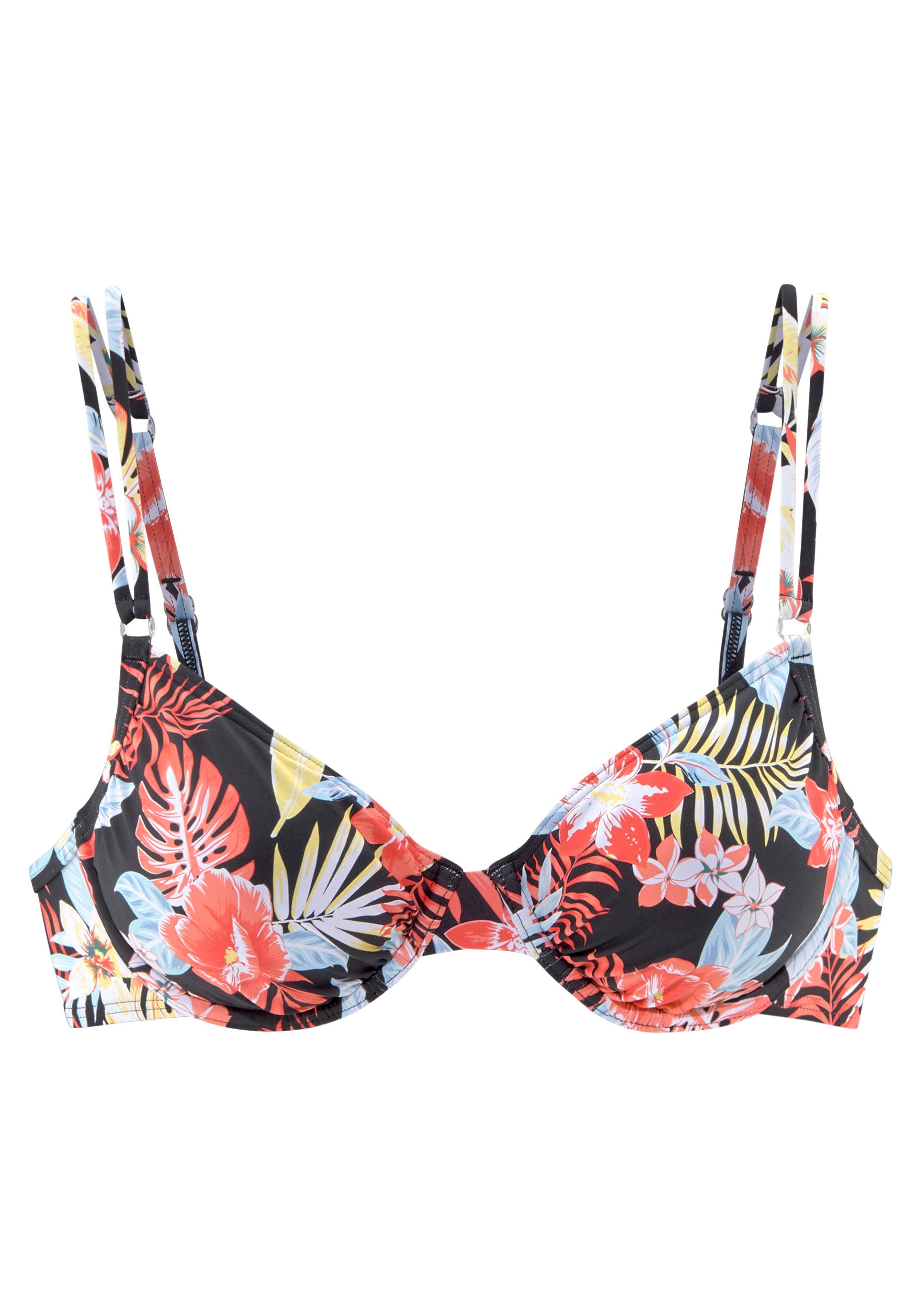 s.Oliver Bügel-Bikini-Top Marika, mit kleinen Zierringen günstig online kaufen